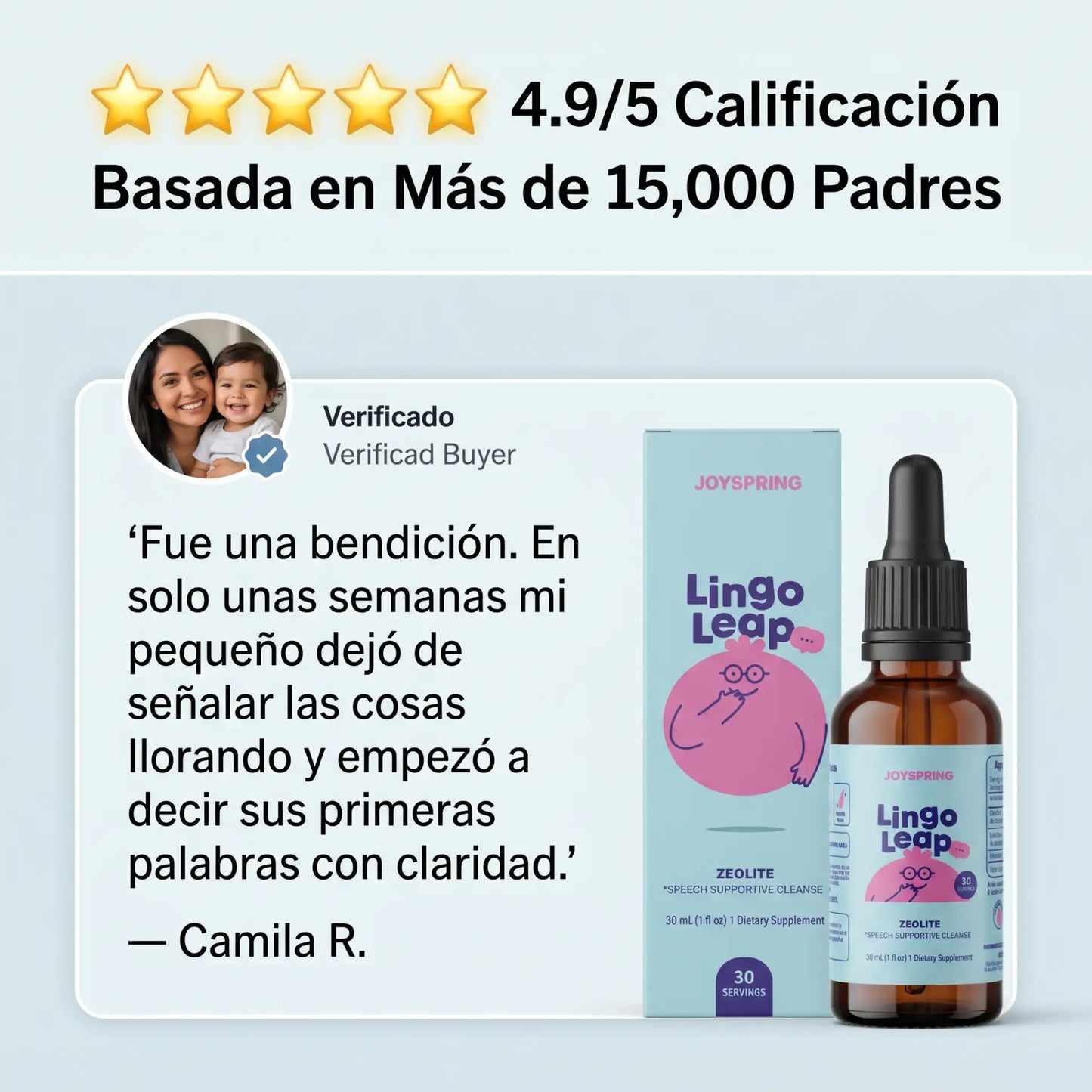 LINGO LEAP - Suplemento para el desarrollo del lenguaje en niños