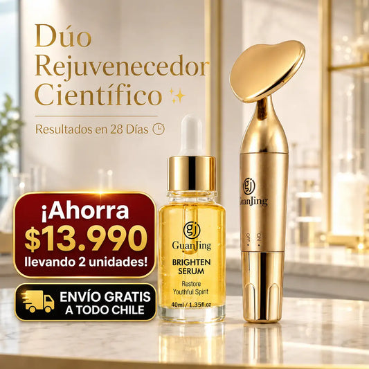Kit Serum Guanjing + Masajeador Portátil