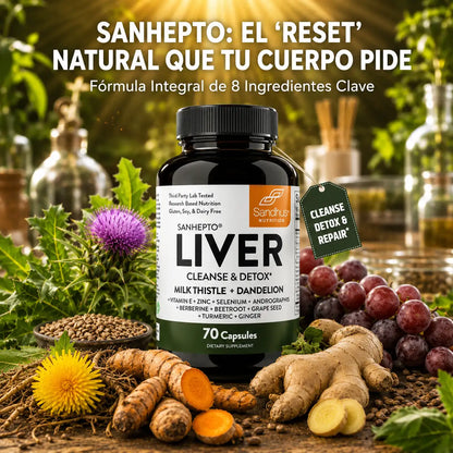 Liver Cleanse Detox - Limpieza hepática (70 cápsulas)