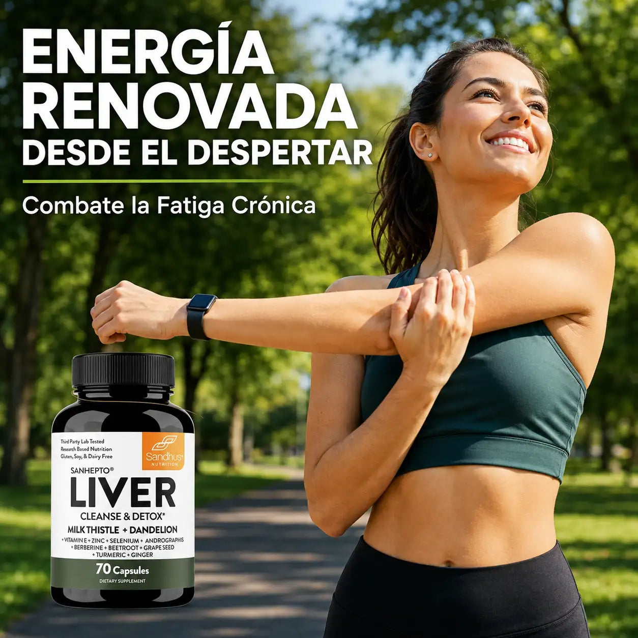Liver Cleanse Detox - Limpieza hepática (70 cápsulas)