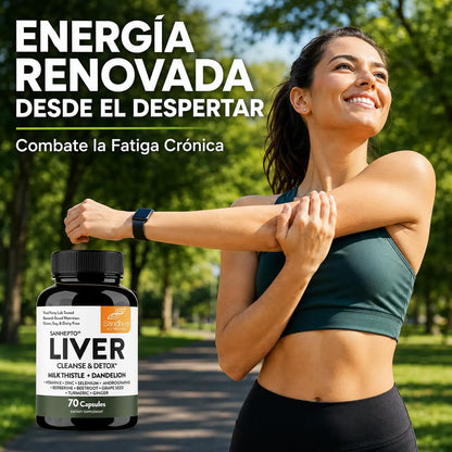 Liver Cleanse Detox - Limpieza hepática (70 cápsulas)