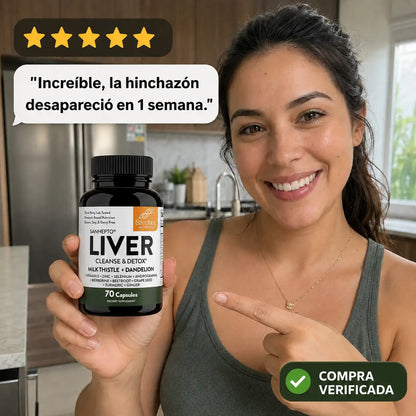Liver Cleanse Detox - Limpieza hepática (70 cápsulas)
