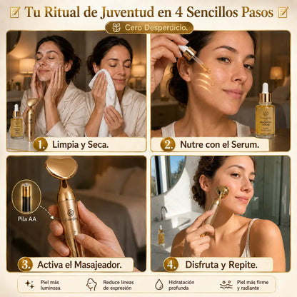 Kit Serum Guanjing + Masajeador Portátil