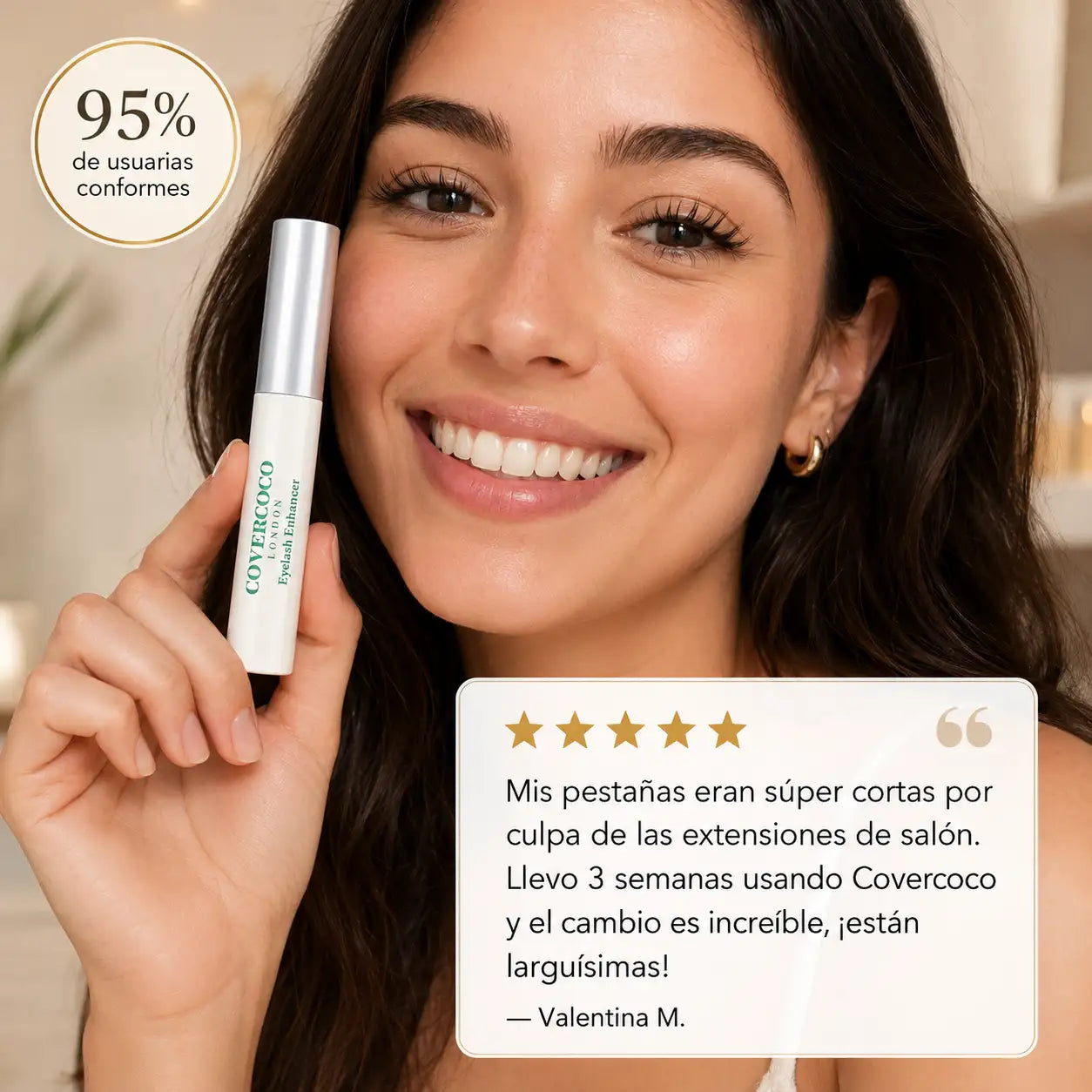 Covercoco™ London - Potenciador de pestañas