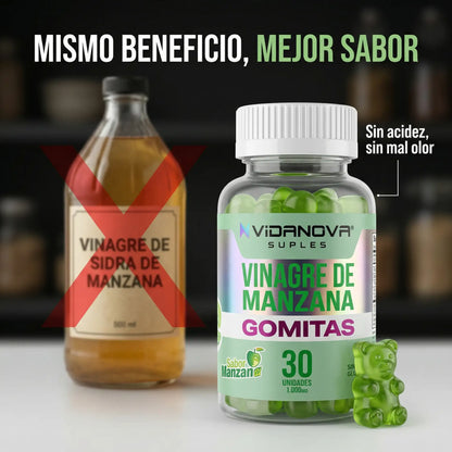Gomitas Vinagre de Manzana (30 unidades)