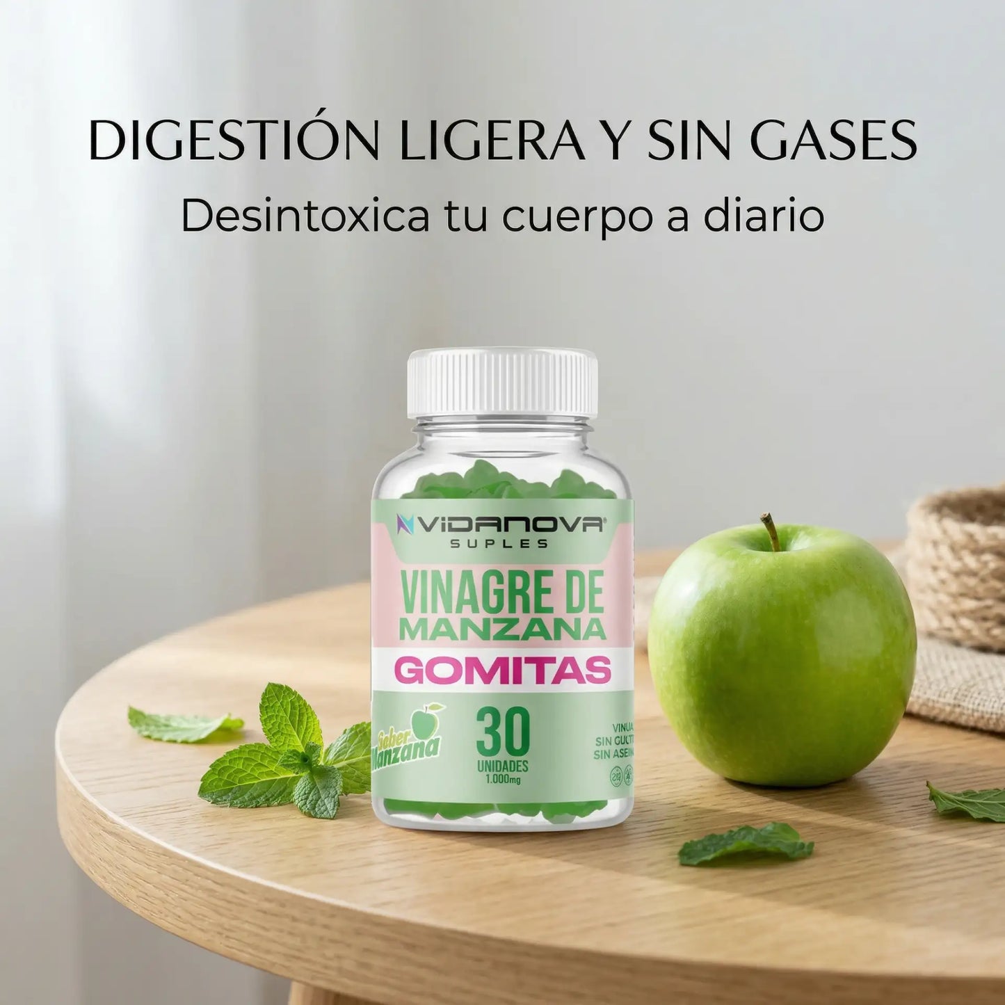 Gomitas Vinagre de Manzana (30 unidades)