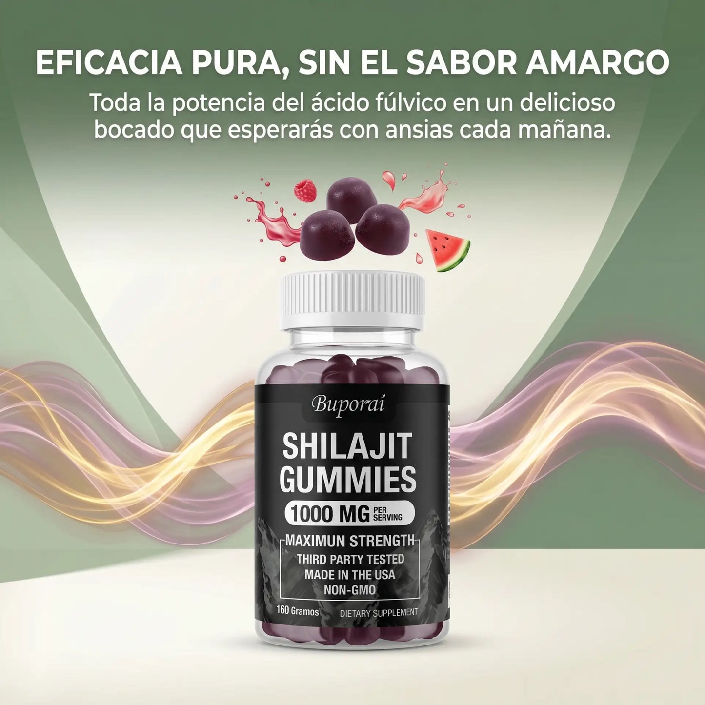 Shilajit Gomitas | 60 Unidades | 1000MG