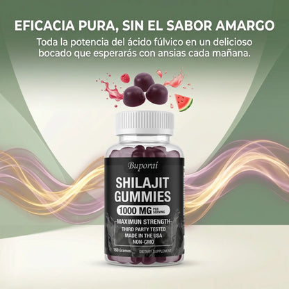 Shilajit Gomitas | 60 Unidades | 1000MG