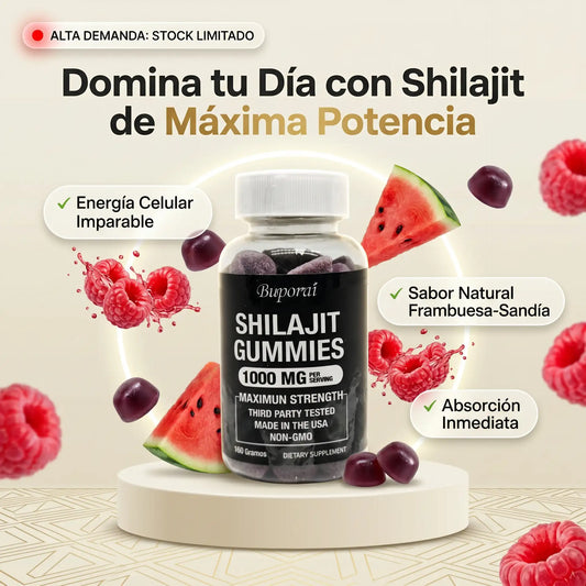 Shilajit Gomitas | 60 Unidades | 1000MG