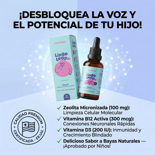 LINGO LEAP - Suplemento para el desarrollo del lenguaje en niños