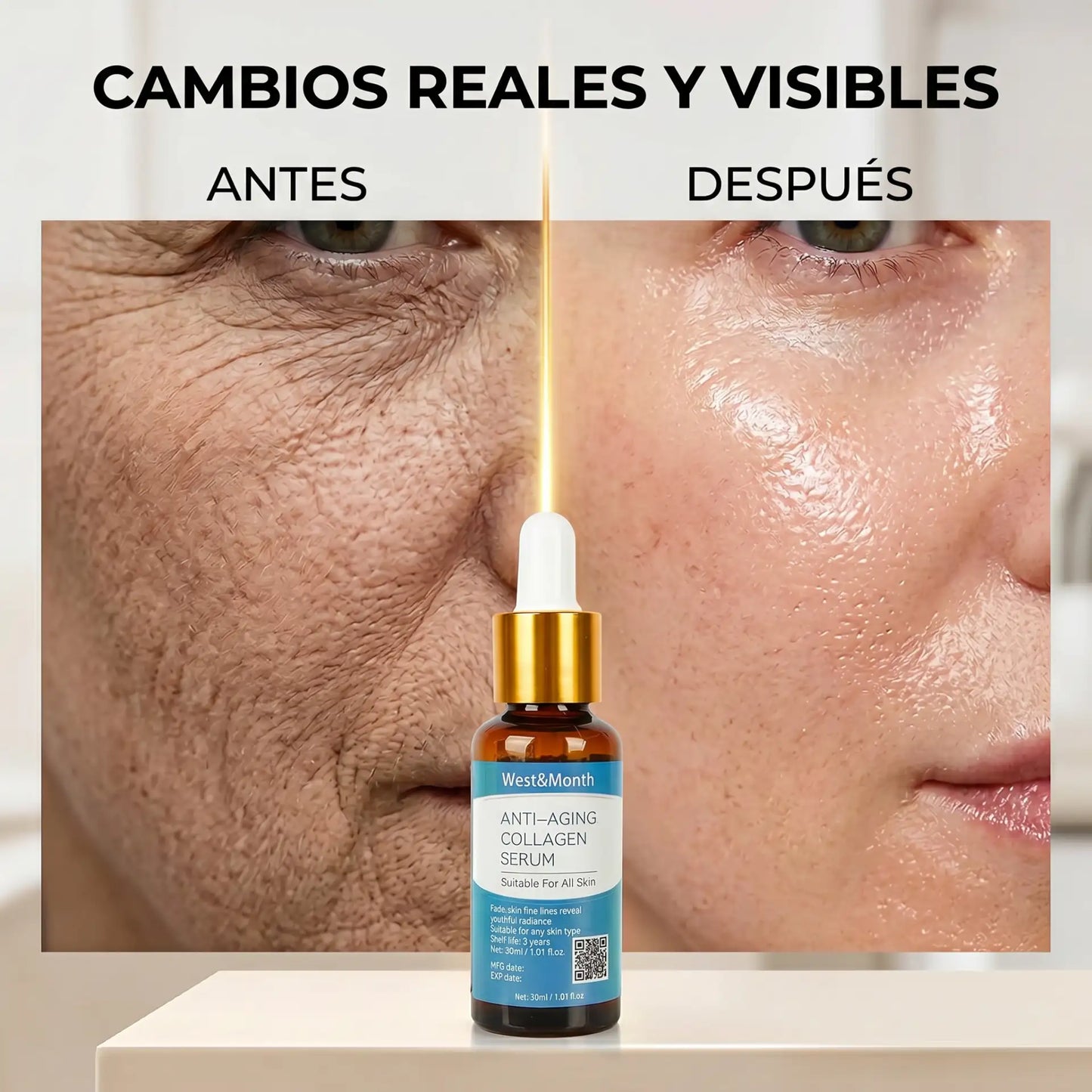 West&Month™ Serum Colágeno Anti-envejecimiento 30ml